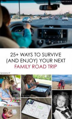 Survive (and Enjoy) Your Next Family Road Trip: Great vacation tips for parents *#10 cracks me up.