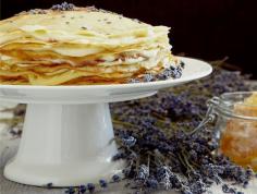 Honey Lavender Mille Crêpes Cake | 27 Mindblowing Ways To Eat Crêpes