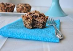 Almond Butter Chocolate Chip Baked Oatmeal.  Another healthy breakfast your kids will love!