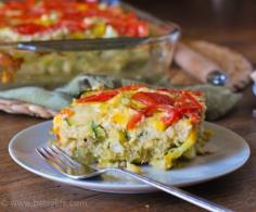 Vegetable and Quinoa Quiche | Betsylife.com