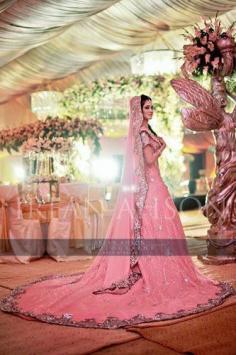 Irfan-Ahson-Pakistani-Wedding-Bridal-Outfit. Not a pink lover, but I love this.