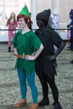 Peter Pan and Shadow. that's so awesome