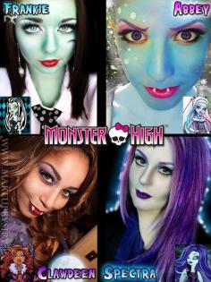 ".Bows and Curtseys...Mad About Makeup.": Monster High Collaboration *SPECTRA VONDERGEIST*