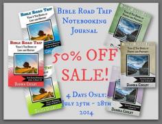 50% Off All Bible Road Trip Full-Year Notebooking Journals!