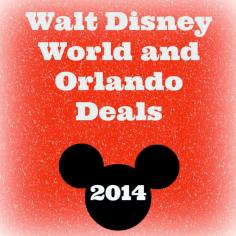 Walt Disney World and Orlando Deals 2014