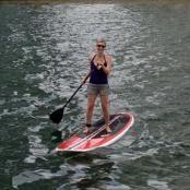 Stand-Up Paddle Yoga