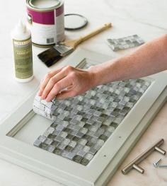 DIY Cabinets Try one of these ideas to bring personal style to a basic kitchen cabinet door -- on a budget.