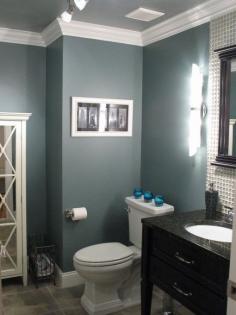 Benjamin Moore Smokestack Gray- love this color!