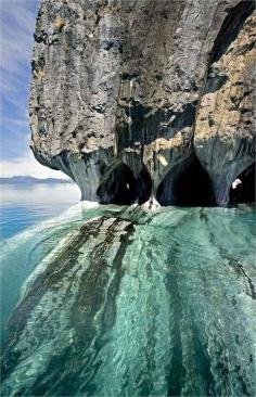 Marble Caverns of Carrera Lake, Chile