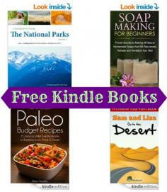 14 FREE Kindle Books: The National Parks, Standing in Faith, Paleo Budget Recipes, & More!