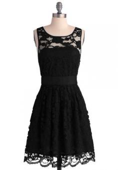 The LBD gets a lacy lift… just in time for date night!