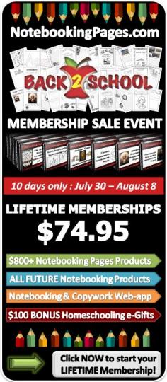 Get a Notebooking Membership for $74.95 until Aug 8th! Take learning to the next level!