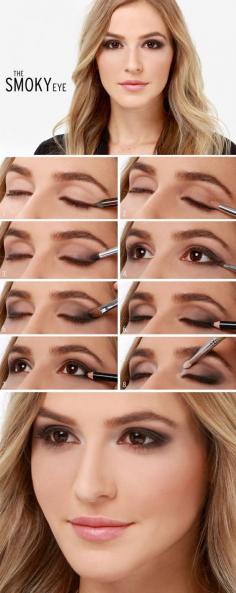 The Smoky Eye Makeup Tutorial = Top 10 Best Eye Make-Up Tutorials of 2013
