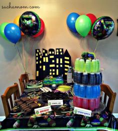 TMNTs birthday party ideas