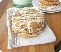 Maple-Glazed Oatmeal Cookies