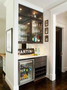 Home bar modern design that my hubs would love