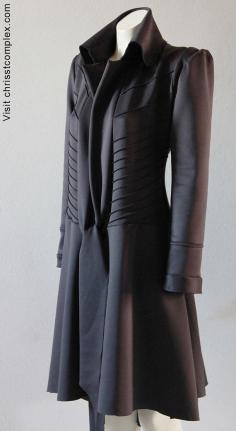 Steampunk Ridding Jacket Goth Winter is Coming Long by chrisst, $599.00