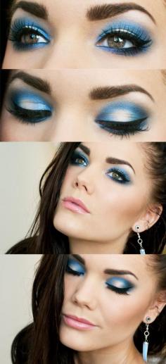 Light Blue Eye Makeup Guide