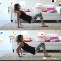 Tricep Dips to get those arms fired up! | Fabletics Blog