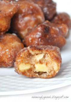 Homemade #Apple Fritters -looks yummy! #recipes