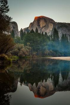 Half Dome Reflection, Yosemite /