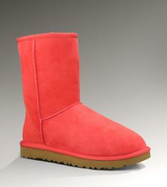 Coral Ugg Boots - I never thought I'd feel this way, but this is the first visually appealing pair of Uggs to me. Miracles do happen!