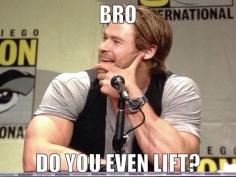 Thor wins. | Chris Hemsworth Flexes Biceps, Humiliates The Avengers