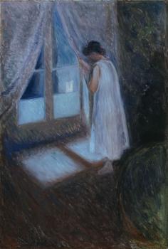The Girl by the Window  1893  Edvard Munch