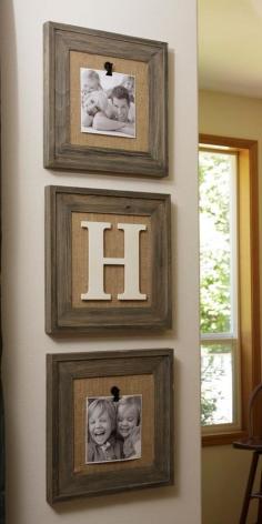Cute idea for small wall space