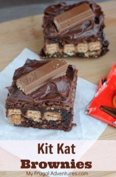 Kit Kat Brownies