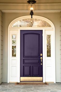 10 Best Front Door Colors, I will be glad I pinned this one day!