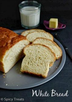 Spicy Treats: Basic White Bread / White Bread Recipe