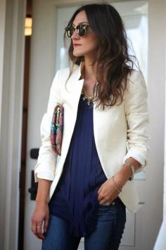 White Blazer