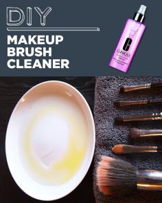 DIY Makeup Brush Cleaner | 31 Household Products You'll Never Have To Buy Again