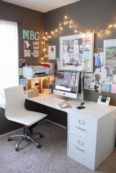 cute office space
