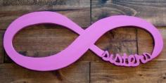 Wooden Infinity Sign. Sisterhood. Definitely Would Bedazzle This.
