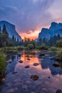 Dawn, Yosemite, by Jingjing Li on 500px