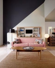 Lovely minimalist. I want that sofa