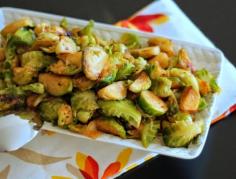 {Sweet and Spicy Brussell Sprouts}