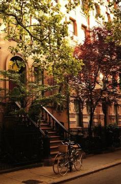 Summer on Perry Street, Greenwich Village, New York City