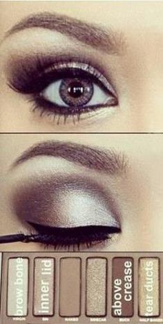 Naked palette tutorial.