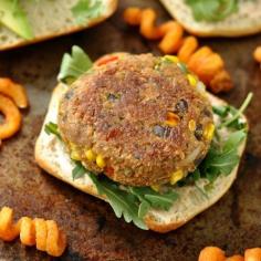 Mexican Veggie Burgers Recipe