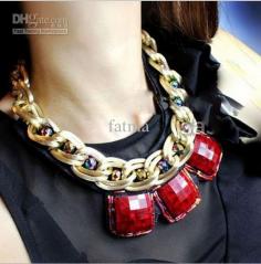 Free Shipping 2013 new fashion beautiful unique statement necklace jewelry chunky big chains necklaces for dress costume