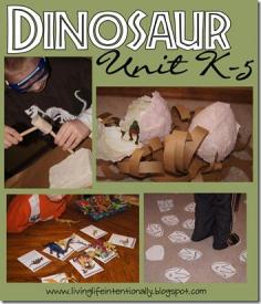 Fun, hands on Dinosaur unit for elementary kids #science #homeschooling