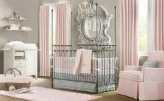 Elegant Pink White Gray Baby Girl Room : Wonderful Baby Room Design Ideas For New Parents | Kids Room Designs, Childs Room