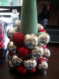 DIY ornament tree