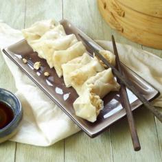 Steamed Tofu Pot Stickers Recipe