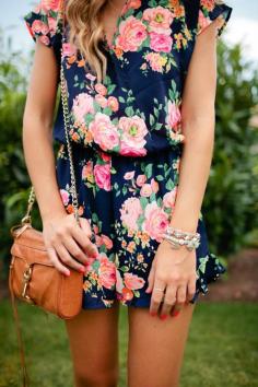 Floral romper