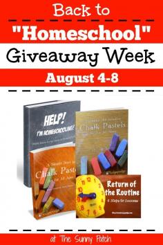 Back to "Homeschool" Giveaway: Help for Homeschool Bundle - 2 Winners! - The Sunny Patch