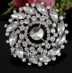 Cheap bridal wedding jewelry, Buy Quality pins brooches jewelry directly from China wedding rhinestone jewelry Suppliers: Size: about 60mm X60mm ( 2 3/8 inches X 2 3/8 inches)